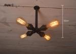 Loft Vintage Creative Industrial Wind Iron Pipe Pendent Lamp(WH-VP-211)