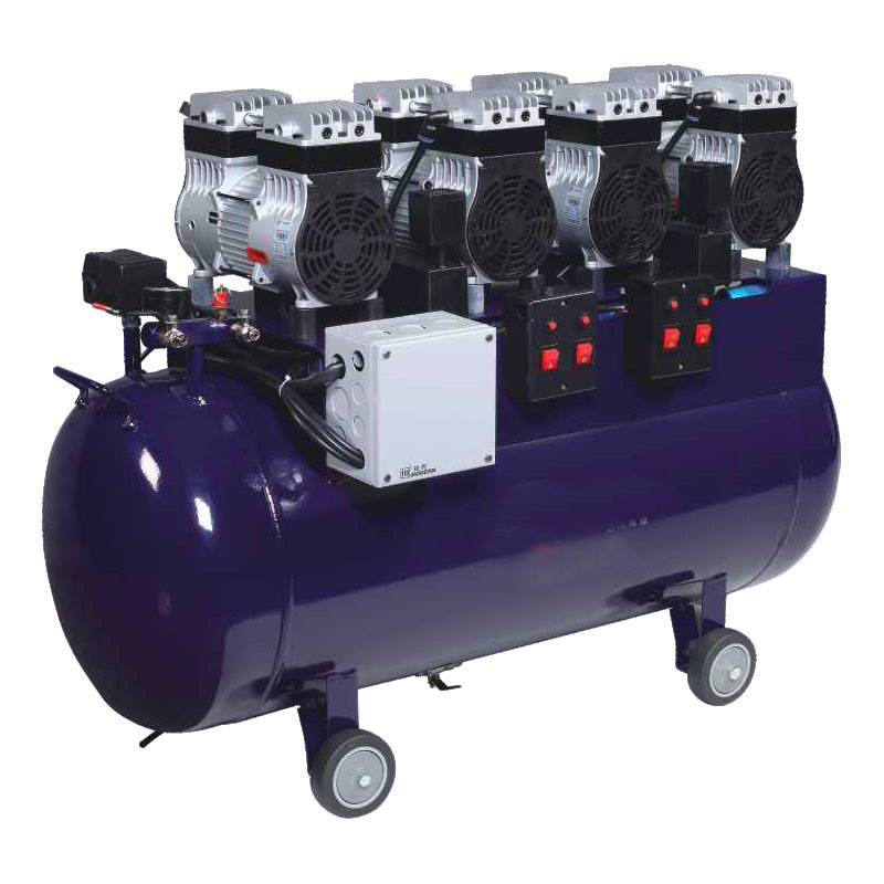 Silent Oil Free Dental Air Compressor For Dental Chair Multiscene 1-To-5