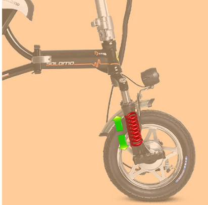 Small Electric Vehicle 200-250W Brushless Motor Foldable Two Seats Easy to Bring