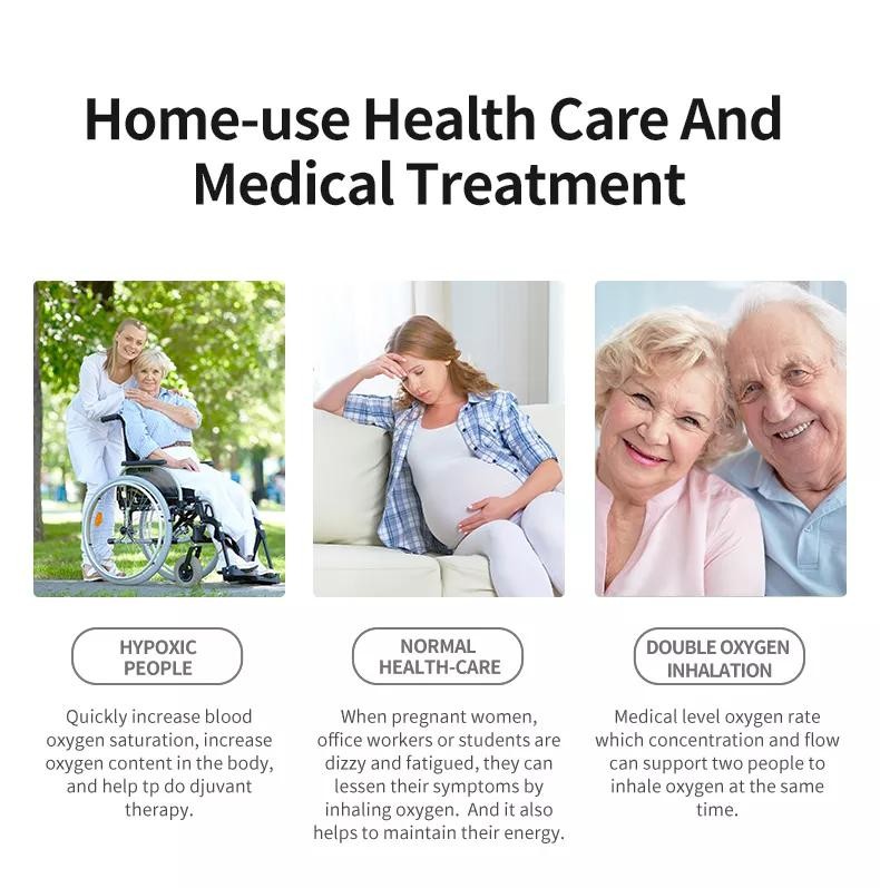 Hospital Medical Homecare Air Oxygen Concentrator 2 Litre Portable