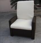 adjustable outdoor rattan sofa