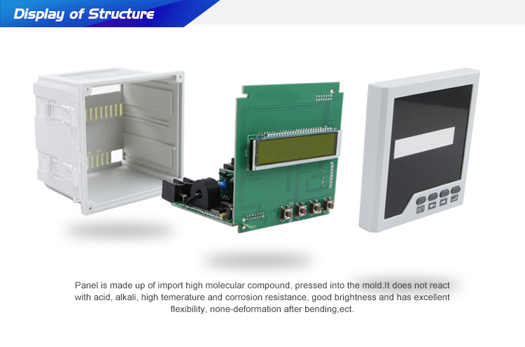 Single Phase LCD display Multimeter with RS485 Communication Port