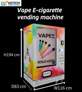 Quality Automatic E-Cigarette Vape Vending Machine With 55 Inch Touch Screen wholesale