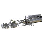 EVA / POE Solar Photovoltaic Packaging Film Production Line 0.3 - 1mm Thickness