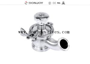 Quality 316l Radial Diaphragm Valve Asepco Tank Bottom Valve For Cosmetics wholesale