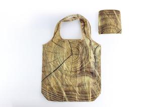 Quality Custom Printed Logo Durable Grocery Polyester Tote Bags Eco - Friendly wholesale