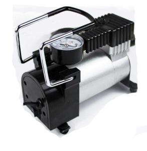 Quality Handy 12v Metal Air Compressor High Work Pressure 2.25kgs With Watch 140 Psi wholesale