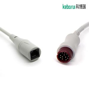 Quality PVC Copper 3.2m TPU Mindray IBP Cable For Abbott Transducer wholesale