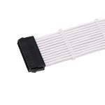 24pin 90 degree Computer Braided Sleeved 24-Pin ATX Extension cords Male to