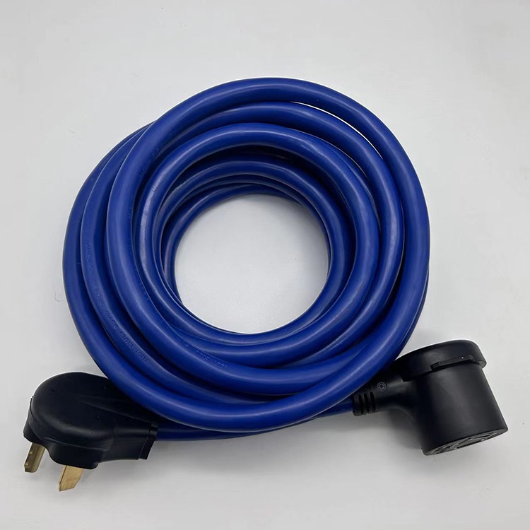 ETL Heavy Duty RV Extension Cord 30Amp 10-30P to 10-30R Cable 10AWG/3 STW 25FT for Generator Dryer and Trailer Camper