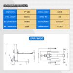 Hydraulic Cylinder Single Post Car Lift for Home Garage