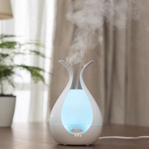 Quality 200Ml Bloom Flower Bud Ultrasonic Essential Oil Aroma Diffuser For Home Office wholesale