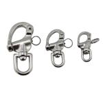 304/316 Stainless Steel Marine Quick Release Swivel Eye Snap Shackle with