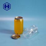 330ml 350ml 500ml Transparent Plastic Can For Carbonated Soda Drink