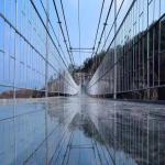 Translucent Glass Passageway Tempered Toughened Double Triple Laminated