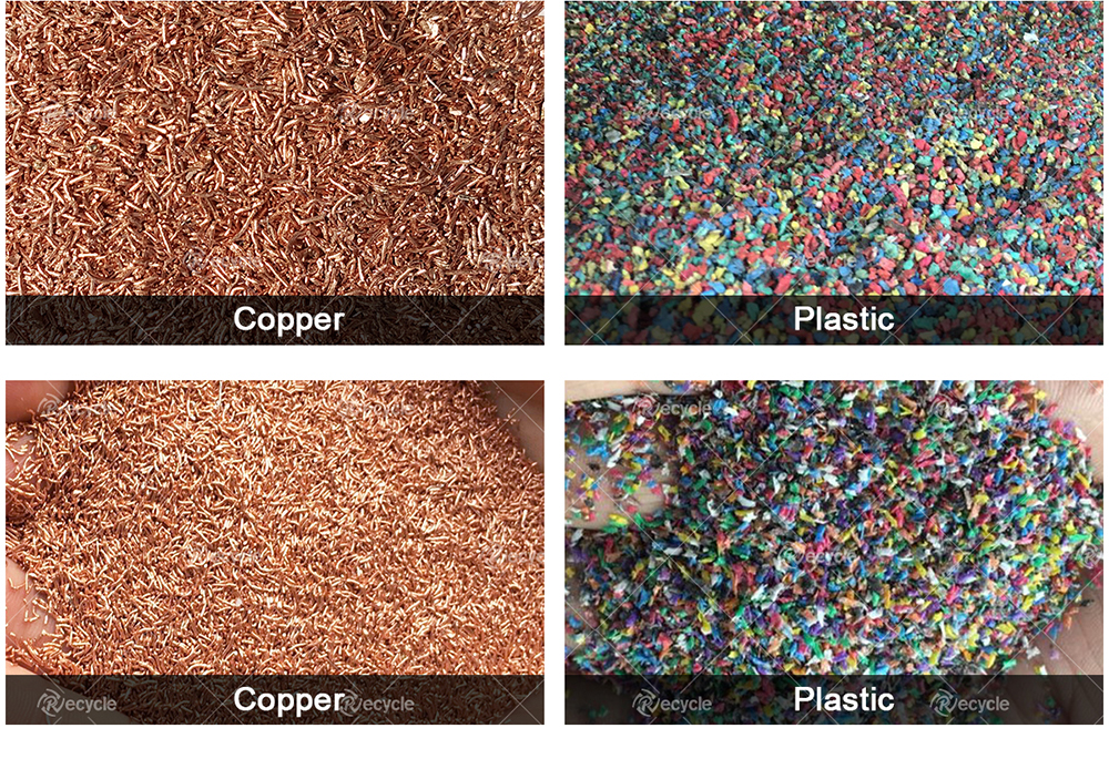 300KG/H Copper Wire Recycling Machine for Copper Sulfate Production Line in North America
