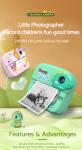 2400w 1080P HD Childrens Instant Print Camera Phone Touch Screen