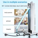 Steel Material Ultraviolet Disinfection Lamp 254nm 185nm Ozone Sterilizer 80w
