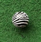 logo golf ball with zebra
