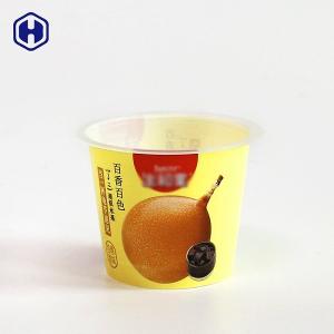 Quality Fruit Juice IML Cup Foil Top Liquid Leak Proof Colorful Empty Yogurt Cup wholesale