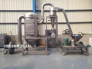 Quality 15mm Input Size 20kg/H Rice Husk Grinder Machine wholesale
