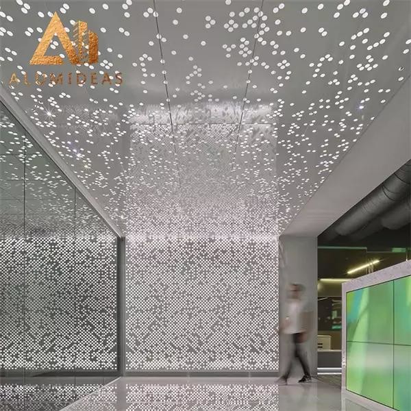 Aluminum Custom Ceiling Grid With Lighting