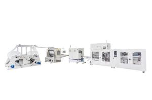 Quality 200x200mm 5.5kw Disposable Towel Making Machine wholesale