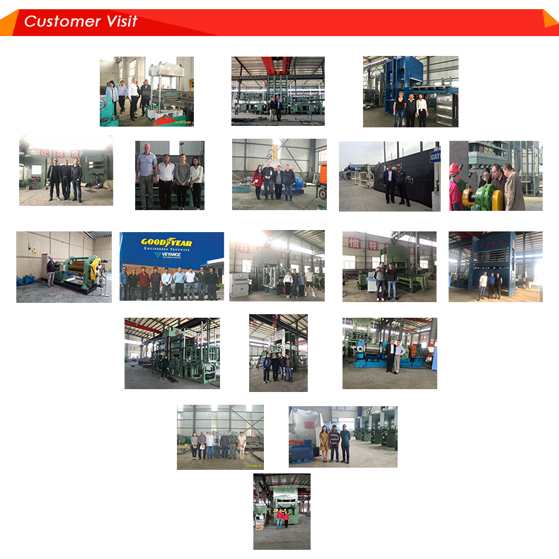 Rubber Mold Vulcanizer Machine for Mat Production within Customer's Requested Voltage