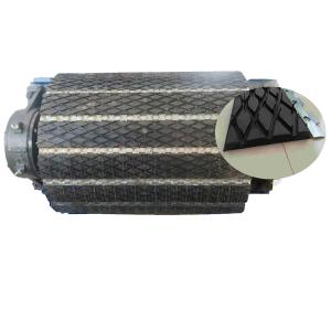 Quality Drive Pulley Herringbone Rubber Lagging Conveyor Pulley Drum Slide Lagging wholesale