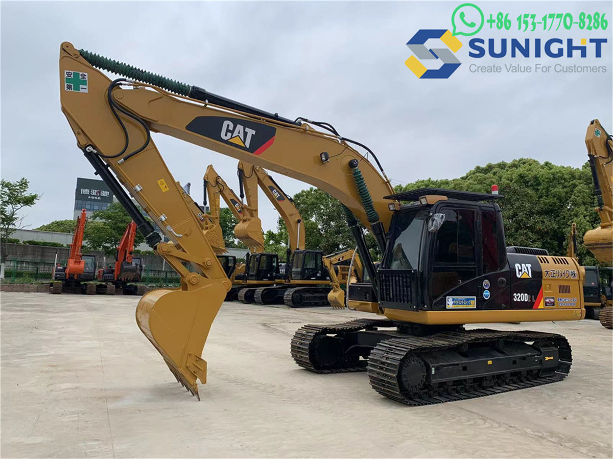 Used Construction Machine Used Excavators CAT 320D 320DL Caterpillar Crawler Excavator