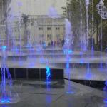 Medium Size Dry Floor Color Changing Water Fountain