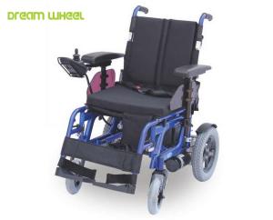 Quality Disability 10km/h Four Wheel Drive Power Wheelchair 24V 450W Dual Motors wholesale