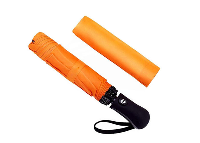 Strong Foldable Reverse Automatic Travel Umbrella 42 Inch Arc Metal Shaft