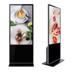 49 Inch Floor Standing Digital Advertising Kiosk Exhibition Center Support