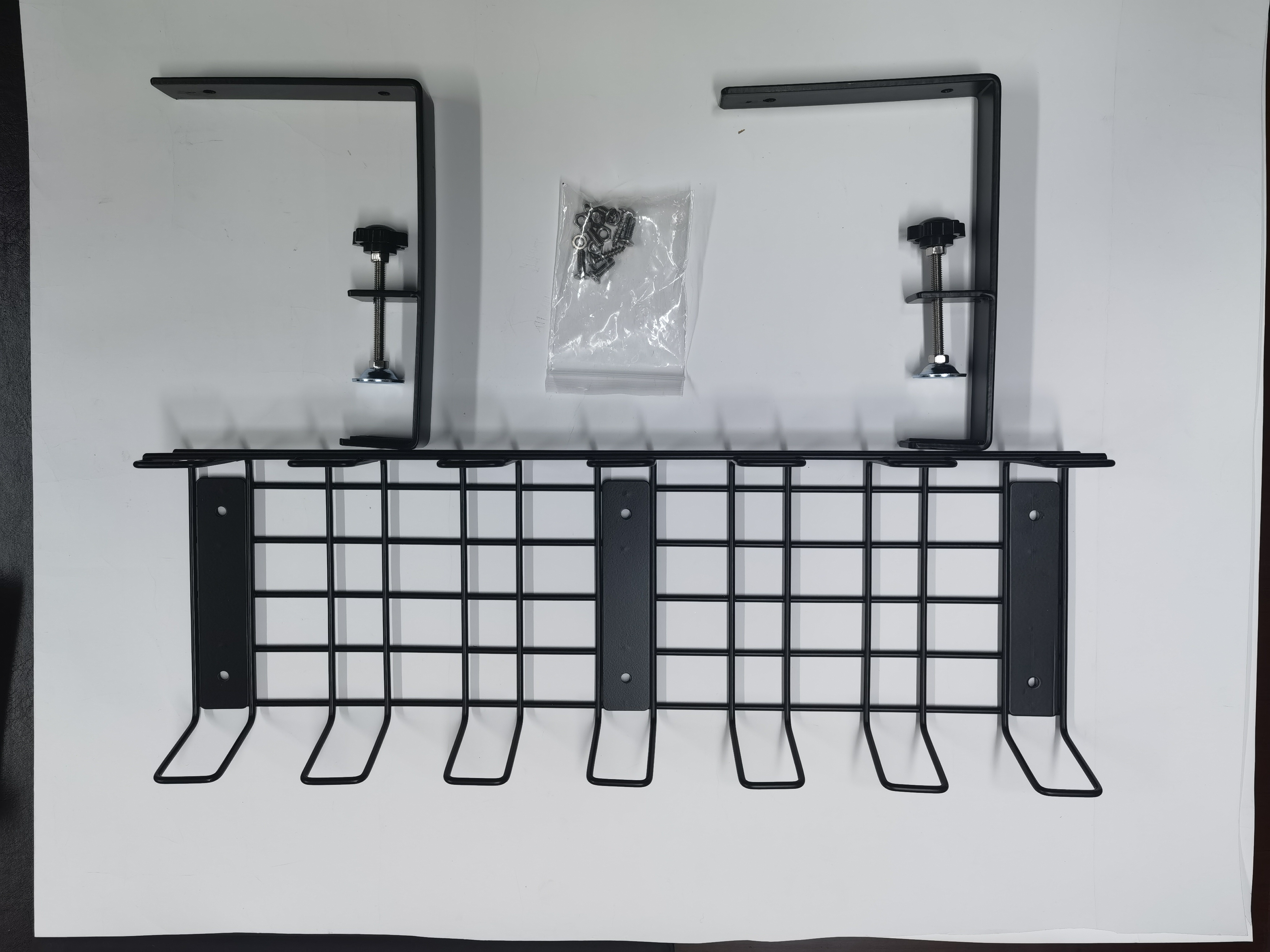 Organize Cables and Power Strips with Our Sustainable Under Desk Cable Duct Wire Basket