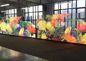 Quality SMD2121 5500cd 7.82MM Pitch Transparent LED Display wholesale
