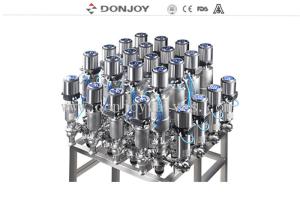 Quality Donjoy Mixing Proof Valve / Double seat valves wholesale