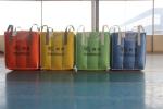 1000KGS 1 Ton Bags Big Bag Container Red Orange Yellow Blur Green