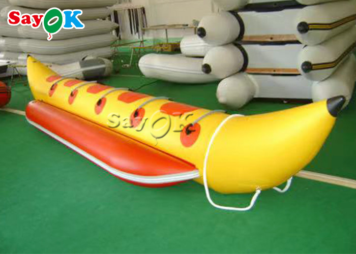 10 Persons Single Body Inflatable Banana Boat For Water Game