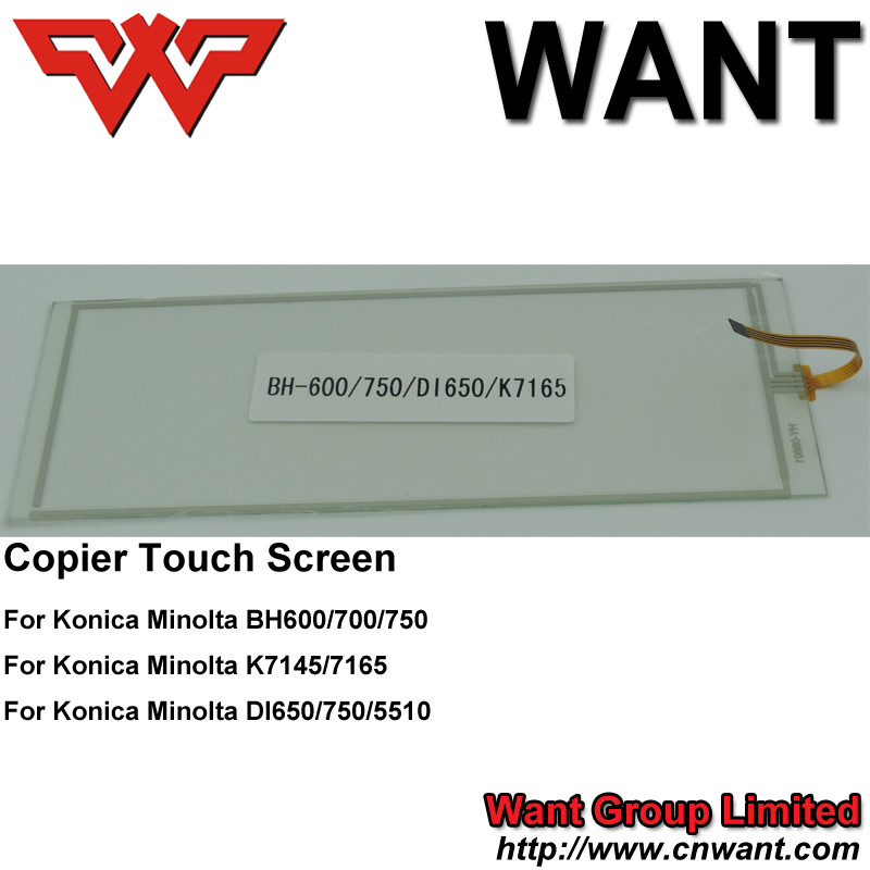 BH600 BH700 BH750 Copier touch panel copier touch screen For Konica Minolta Bizhub Copier Parts Factory