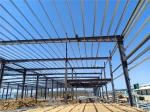 Commercial Steel Frame Storage Shed With Mezzanine
