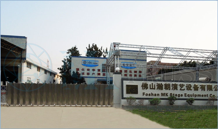 MK-TS300N Aluminium Truss System Stage with High Performing Hardness of 15-18 Degree