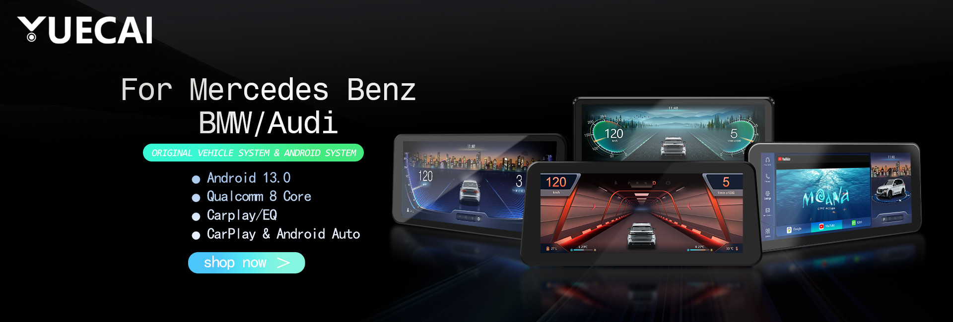 12.3inch Android 13 Qualcomm 680 8 Core Car Multimedia Player For BMW Series GPS Stereo With 3D UI Dual System