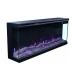 1100mm 3 Sided Wall Mounted Electric Fireplace With Touch Screen