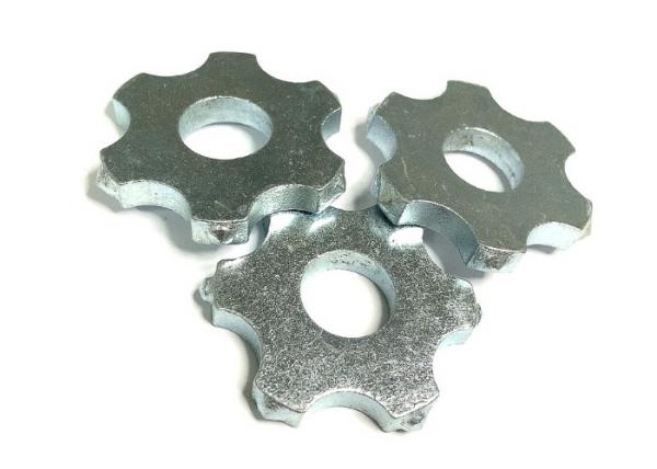 43*16*6mm Scarifier 5pt TCT Tungsten Carbide Cutters For Concrete And Asphalt