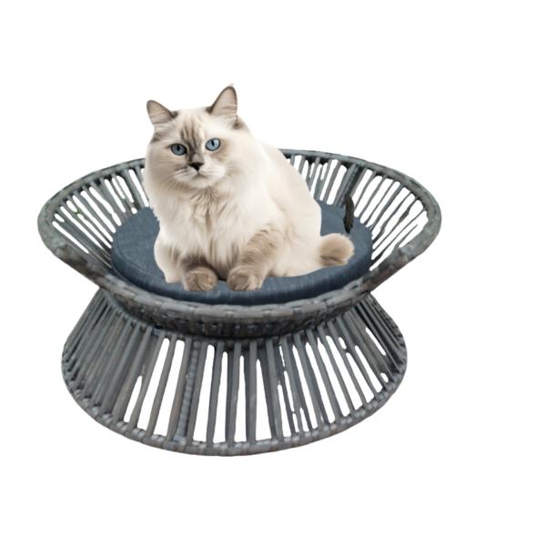 Cat Nest Vine Woven Nest Four Seasons Enclosed Cat Bed Puff Woven Summer Cool