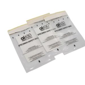 Quality Transparent High Pressure Sealed Self Sealing Chemical Sample Bag For Hospital Lab wholesale