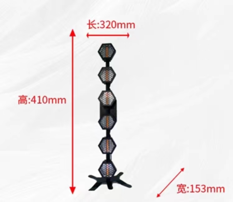 Vertical Tube RGBW DMX 3d Stage Wall Washer Lights Ra90 Ip20 For Stage
