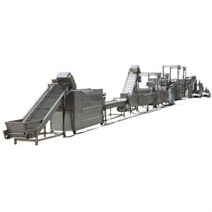 Quality Industrial Small Scale Frozen French Fries Production Line Automatic High Productivity wholesale