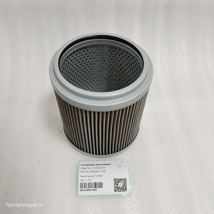 Excavator Filter 22B-60-11160 22B6011160 For PC220 PC220LL PC228